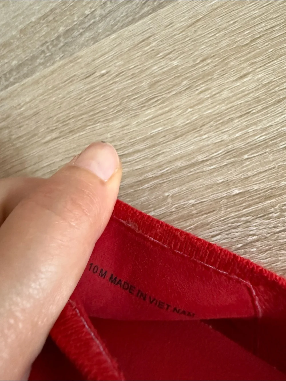 EVERLANE THE DAY GLOVE IN REKNIT FLATS IN POPPY RED SZ 10